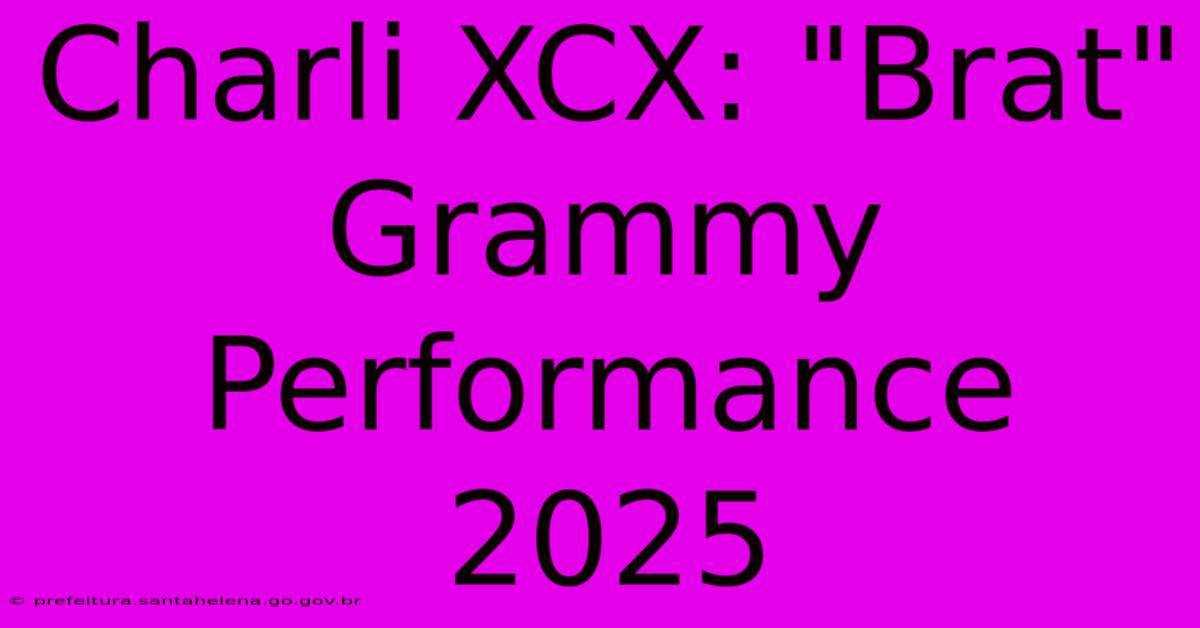 Charli XCX: 