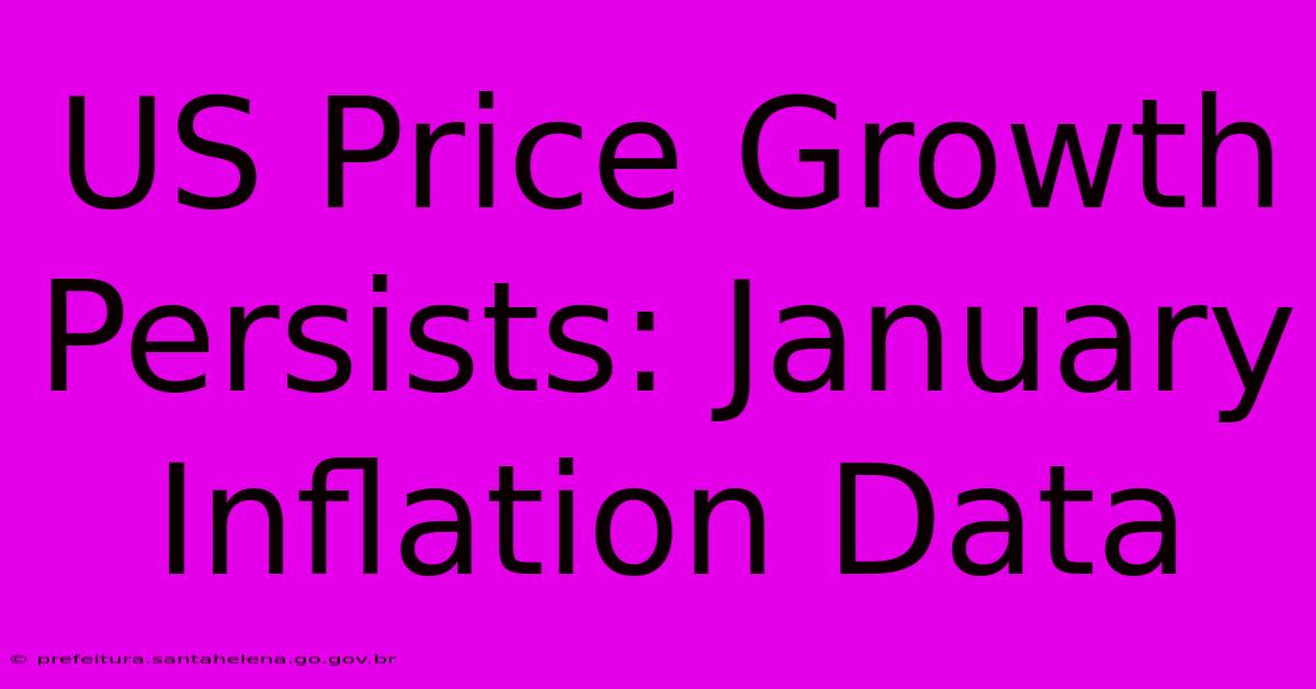US Price Growth Persists: January Inflation Data US Price Growth Persists: January Inflation Data